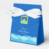 Zoete Rubber Eendje Bubbles Baby Shower Bedankdoosjes (Voorkant Zijde)