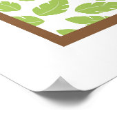 Zoete Safari Kleine Schildpad Kinderkamer Muur Kun Poster (Hoek)