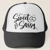zoete sassy trucker pet (Voorkant)