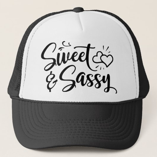 zoete sassy trucker pet (Voorkant)