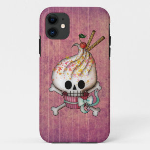 Zoete Schedel Cupcake iPhone 11 Hoesje