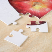 Zoete & scherpe rode appels - biologische fruitpri legpuzzel (Zijkant)