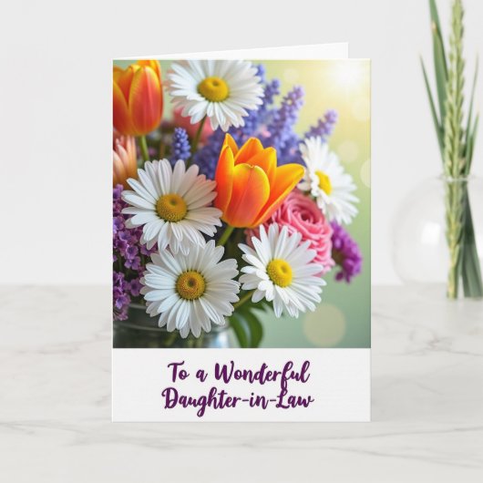 Zoete Schoondochterkaart Kaart (Voorkant)