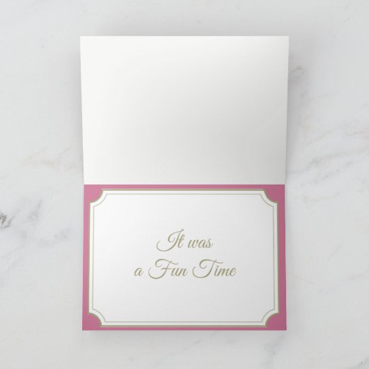 Zoete Shih Tzu DANKT U Bedankkaart (Binnen)