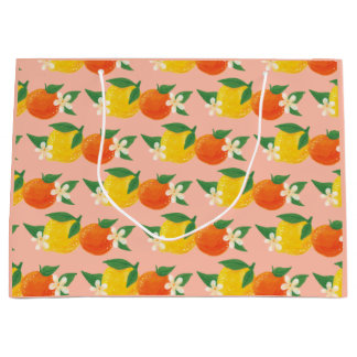 Zoete Sinaasappelcadeautas Groot Cadeauzakje