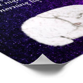 Zoete slapende lam - Nu leg ik me te slapen Gebed  Poster (Hoek)