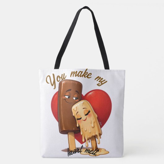 Zoete smelt tote bag (Voorkant)