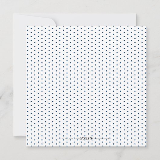 Zoete Sneeuwvlokken | Aankondiging van het Baby (Achterkant)