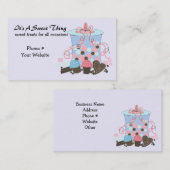 Zoete Snoep en behandelingen Visitekaartje (Voorkant / Achterkant)