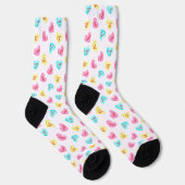 Zoete Snoep Hartjes Valentijnsdag Sokken (Rechts)