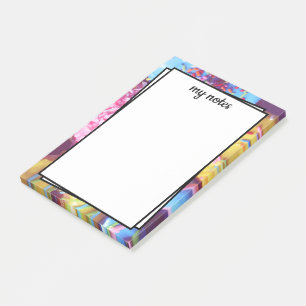 Zoete Snoep kleurrijke achtergrond Post-it® Notes