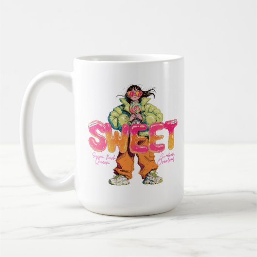 Zoete Snoep Meisje Mok (Links)