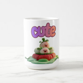 Zoete Snoepjes 3D Kawaii Kunst – Pastel Pastel T-s Koffiemok