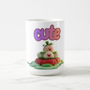 Zoete Snoepjes 3D Kawaii Kunst – Pastel Pastel T-s Koffiemok