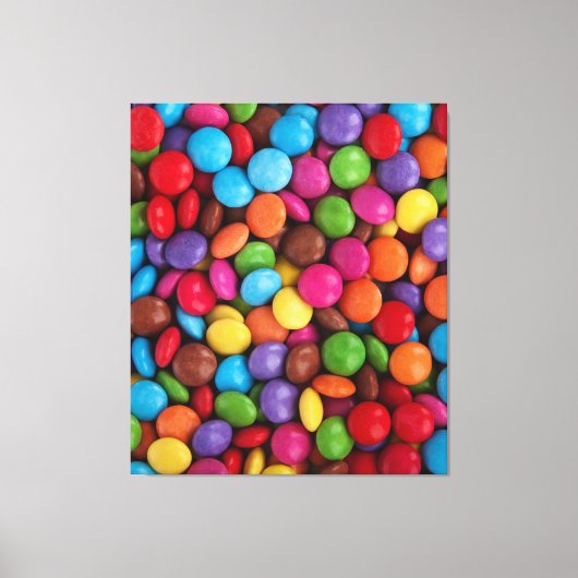 Zoete snoepjes canvas afdruk (Voorkant)