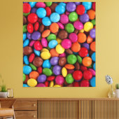 Zoete snoepjes canvas afdruk (Insitu (Woonkamer))