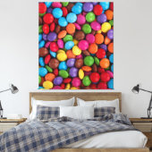 Zoete snoepjes canvas afdruk (Insitu (Slaapkamer))