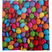 Zoete snoepjes douchegordijn (Voorkant)