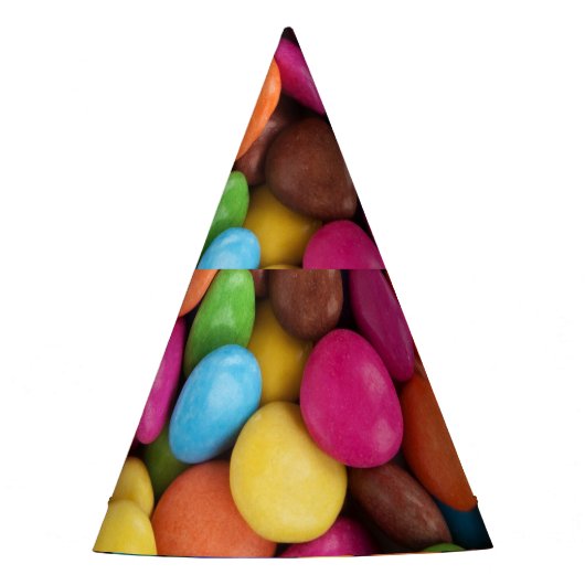 Zoete snoepjes feesthoedjes (Voorkant)