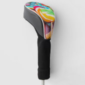 zoete snoepjes golfheadcover (Schuin)