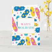 Zoete snoepjes. kaart (Gele Bloem)