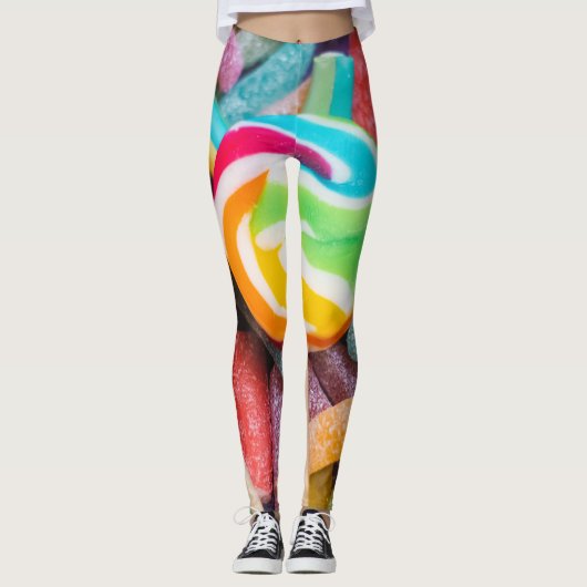 zoete snoepjes leggings (Voorkant)