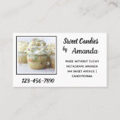 Zoete Snoepjes per Visitekaartje (Achterkant)