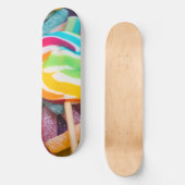 zoete snoepjes persoonlijk skateboard (Voorkant)