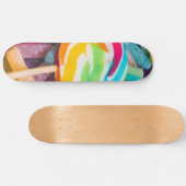 zoete snoepjes persoonlijk skateboard (Horizontaal)