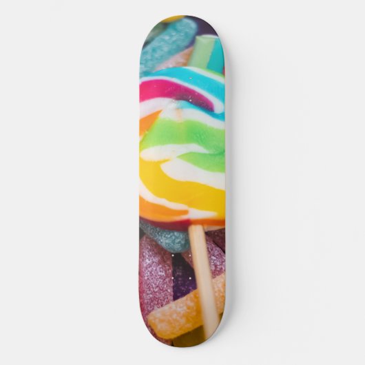 zoete snoepjes persoonlijk skateboard (Voorkant)