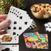 zoete snoepjes pokerkaarten (Insitu)