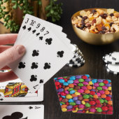 Zoete snoepjes pokerkaarten (Insitu)