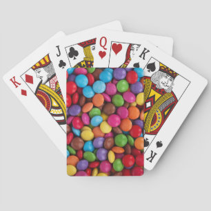 Zoete snoepjes pokerkaarten