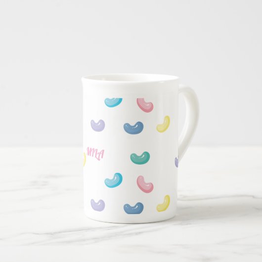 Zoete snoepjes porselein kop (Voorkant rechts)