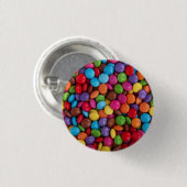 Zoete snoepjes ronde button 3,2 cm (Voorkant /achterkant)