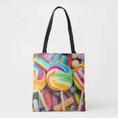 zoete snoepjes tote bag (Voorkant)