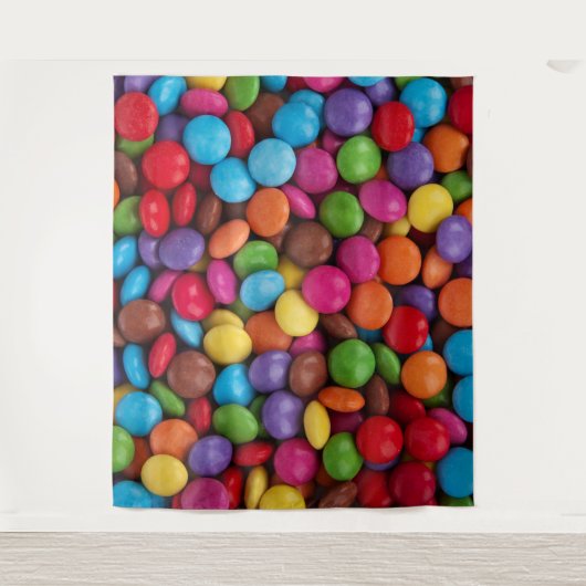 Zoete snoepjes wandkleed (Voorkant)