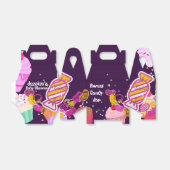 Zoete snoeppot bedankdoosjes (Uitgevouwen)