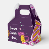 Zoete snoeppot bedankdoosjes (Voorkant Zijde)