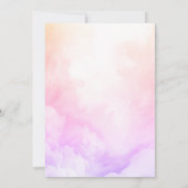 Zoete Snoepstraat Kinderverjaardag Budget Kaart (Achterkant)