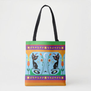 Zoete Snorharen en Griezelige Bloesems Tote Bag