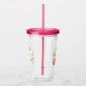Zoete Snuggles: Buniberry Shortcake Delight Acryl Drinkbeker (Rechts)