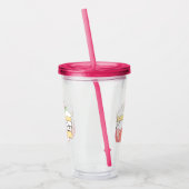 Zoete Snuggles: Buniberry Shortcake Delight Acryl Drinkbeker (Links)