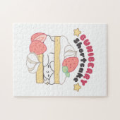 Zoete Snuggles: Buniberry Shortcake Delight Legpuzzel (Horizontaal)