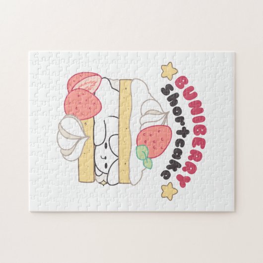 Zoete Snuggles: Buniberry Shortcake Delight Legpuzzel (Horizontaal)