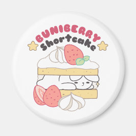 Zoete Snuggles: Buniberry Shortcake Delight Magneet