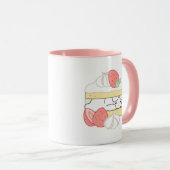 Zoete Snuggles: Buniberry Shortcake Delight Mok (Voorkant rechts)