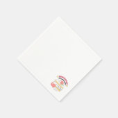 Zoete Snuggles: Buniberry Shortcake Delight Servet (Hoek)