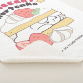 Zoete Snuggles: Buniberry Shortcake Delight Sherpa Deken (3/4)