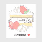 Zoete Snuggles: Buniberry Shortcake Delight Sticker (Vel)